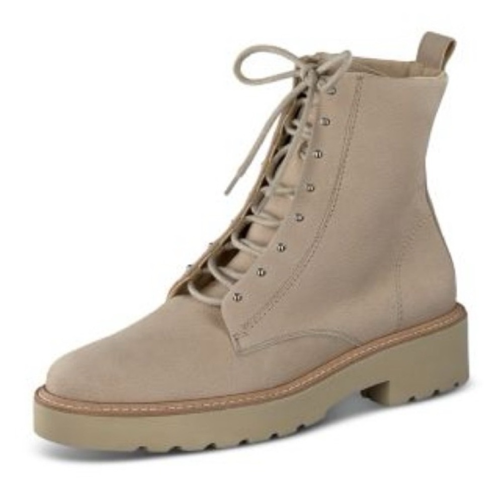 Paul Green Joan Combat lug boot size US size 9 (their size is 6.5)